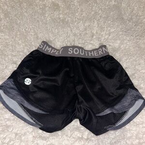SIMPLY SOUTHERN shorts youth Medium black gray 30%off w♥️ #75